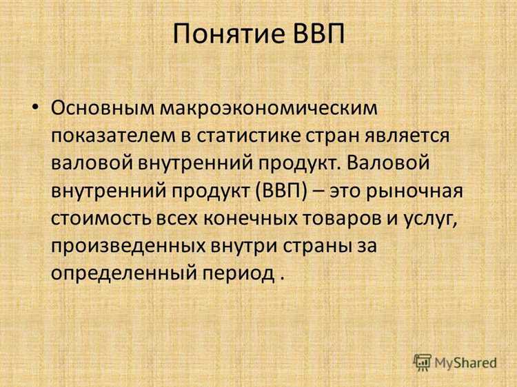 Что такое ВВП?